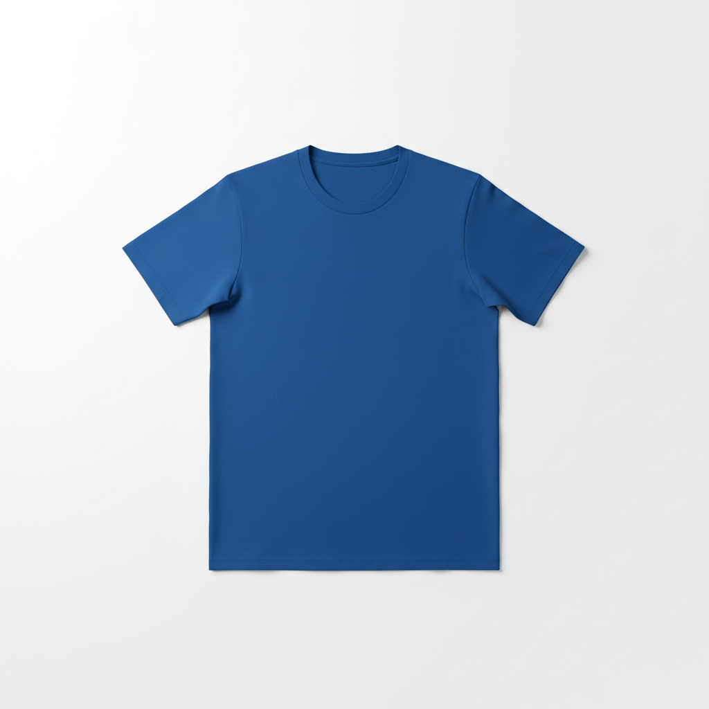 Blue Custom DTF T-Shirt