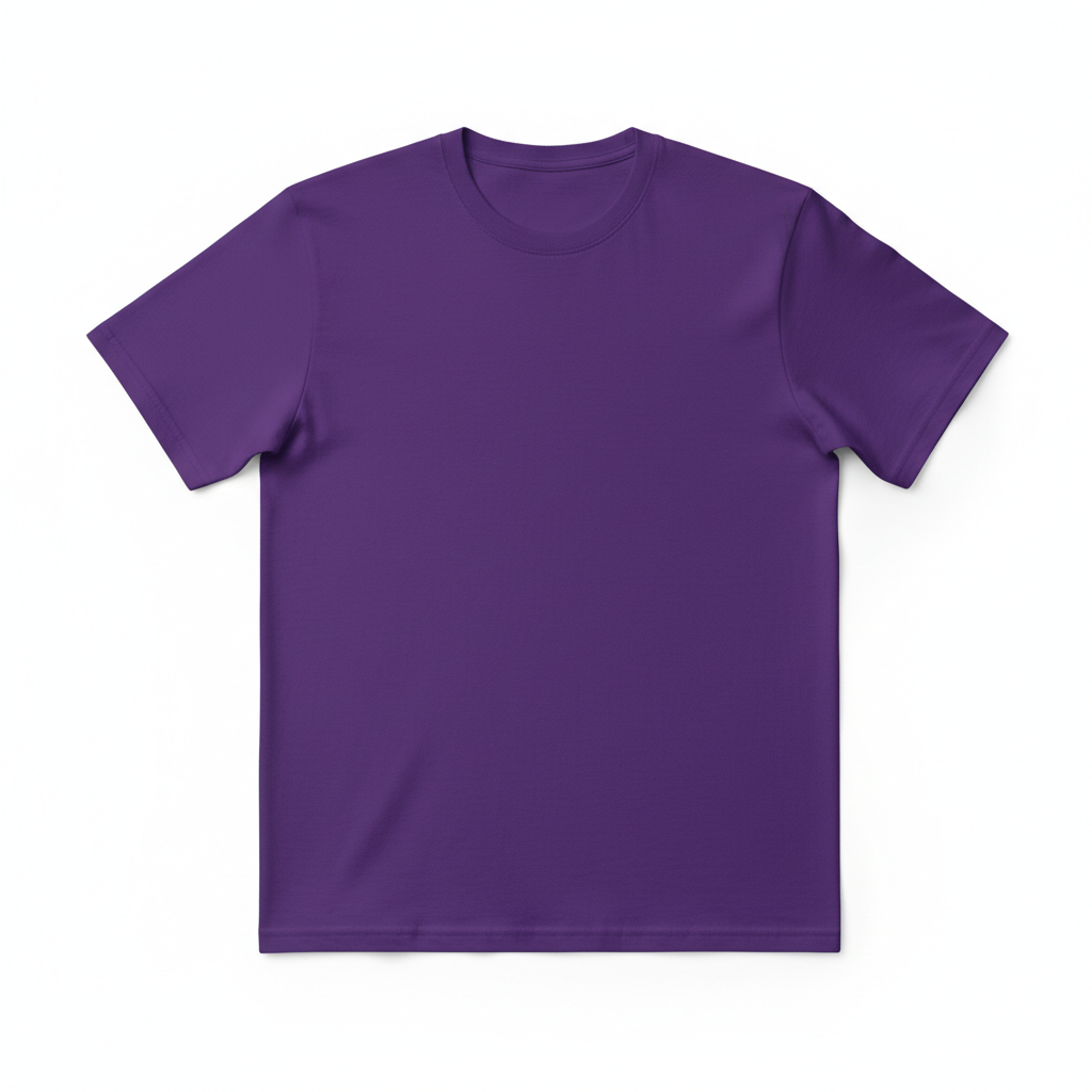 Purple Custom DTF T-Shirt