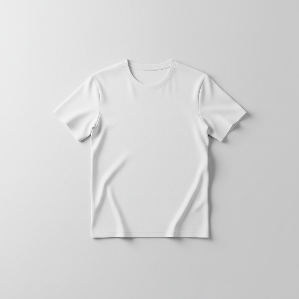 White Custom DTF T-Shirt