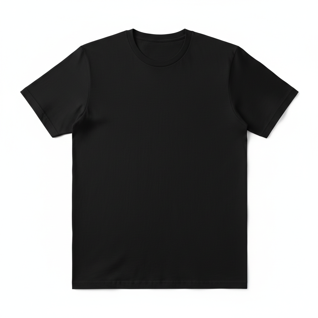 Black Custom DTF T-Shirt